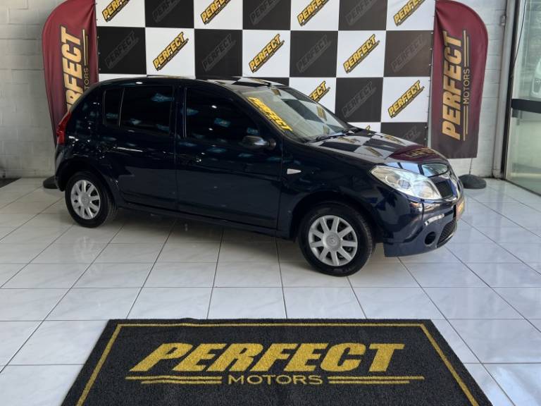 RENAULT - SANDERO - 2009/2009 - Azul - R$ 27.900,00