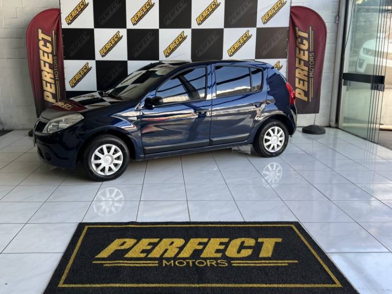 RENAULT - SANDERO - 2009/2009 - Azul - R$ 27.900,00